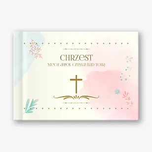 Wzór fotoksiążki Chrzest 