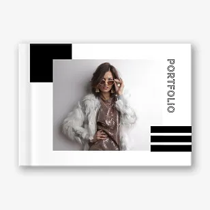Szablon fotoksiążki-portfolio