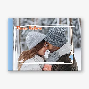 Szablon fotoksiążki dla zakochanych