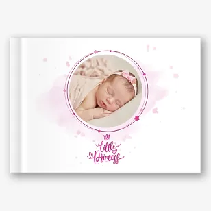 Szablon fotoksiążki dla noworodka 