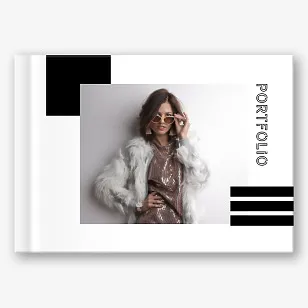 Szablon fotoksiążki-portfolio