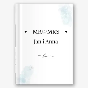 Szablon fotoksiążki do zdjęć ślubnych