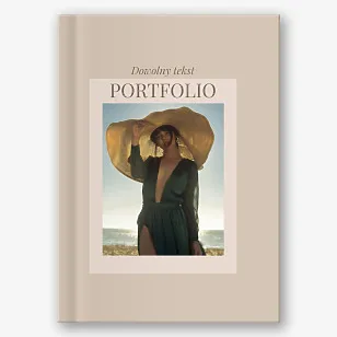 Szablon fotoksiążki-portfolio