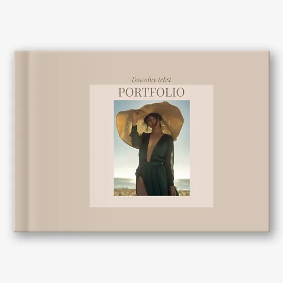 Szablon fotoksiążki-portfolio