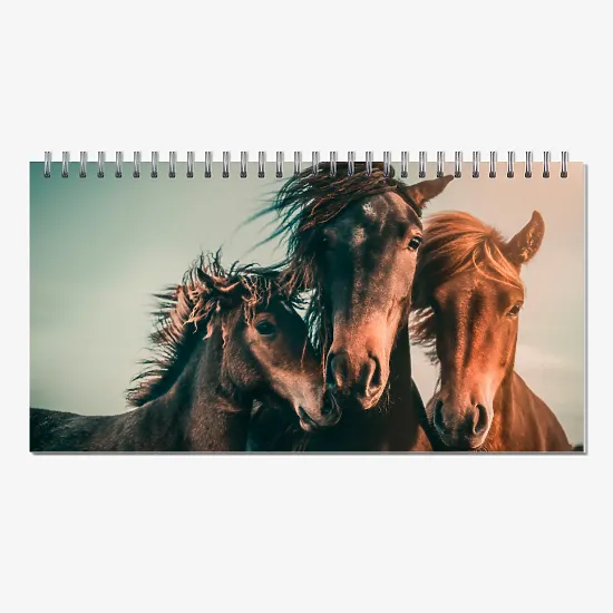 Szablon kalendarza biurkowego z