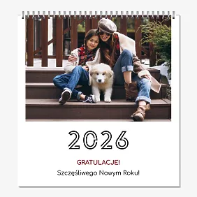 Ładny szablon kalendarza