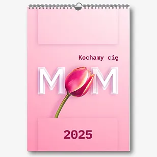 Szablon kalendarza dla ukochanej mamy