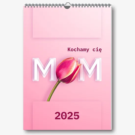 Szablon kalendarza dla ukochanej mamy