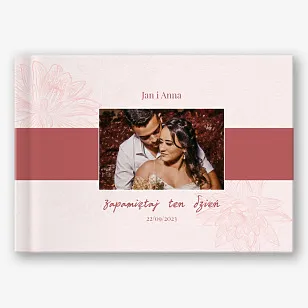 Szablon fotoksiążki ślubnej