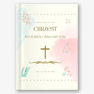 Wzór fotoksiążki Chrzest 