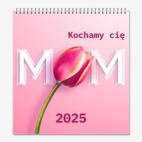 Szablon kalendarza dla ukochanej mamy