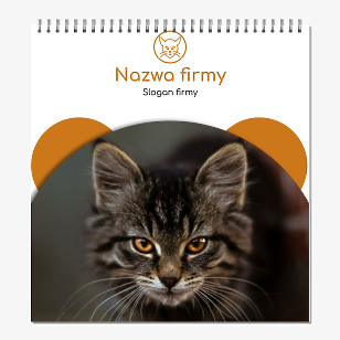 Szablon kalendarza hodowli kotów